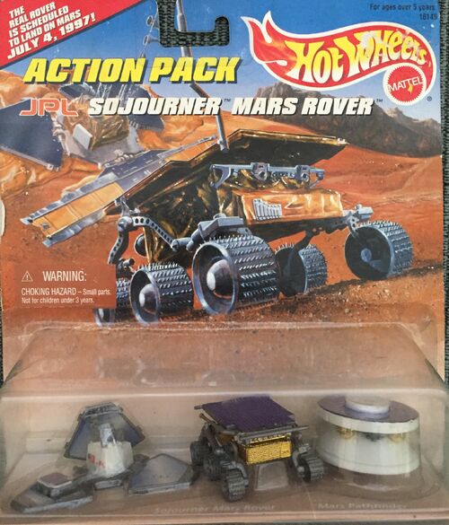 JPL Sojourner Mars Rover Action Pack Hot Wheels Wiki Fandom