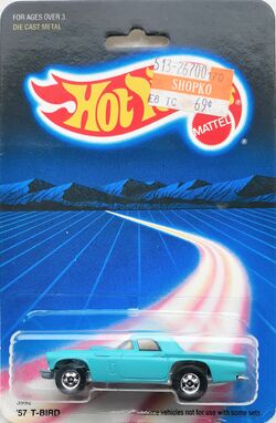 Hot wheels 57 t bird 1981 on sale