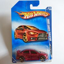 hot wheels evo x