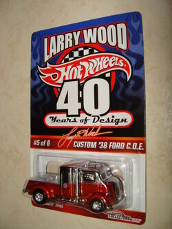 ホットウィール コレクターズエディション '38 フォード C.O.E. Hot Wheels DJH56 Custom '38 Ford COE Die-Cast Collectible
