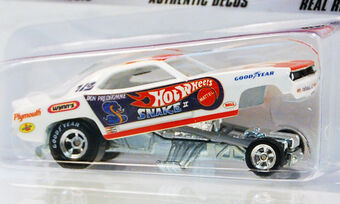 hot wheels snake funny car