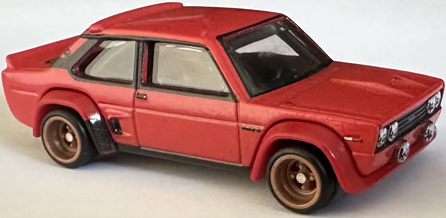 1980 Fiat 131 Abarth Blue Diecast Model Car