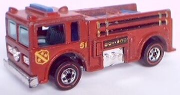 Hot wheels fire sales truck 2018