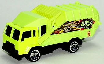 hot wheels recycling truck