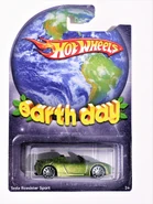 Tesla Roadster, 2010 Metallic Green. Earh Day, Wal-Mart Eggsclusive Chase.