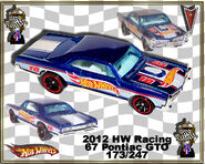 2012 HW Racing 67 Pontiac GTO