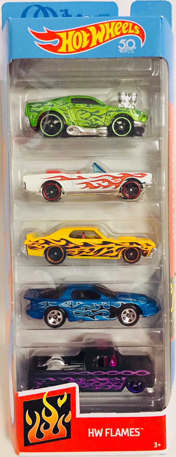 hot wheels with flames