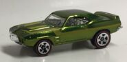 69 Firebird TA. Hot Wheels Classics. Spectraflame green. 1