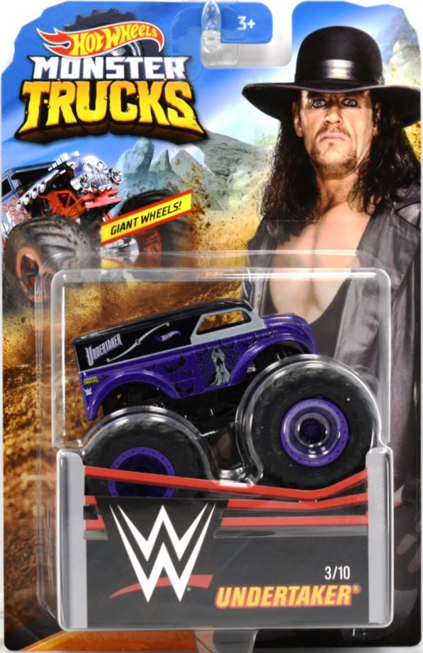 Hot wheels discount monster trucks wwe