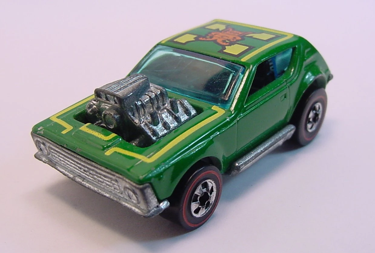 1975 Gremlin Grinder (Yellow, Black, Orange Gremlin On Top, Herfy'S On Door)