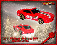 2011 Walmart Holiday HW Datsun 240Z