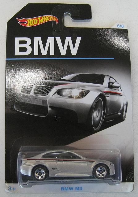 Complete Set of 8 Hot Wheels 2016 BMW Series: 1-8 BMW M1, 2-8 - '92 BMW M3,  3-8 - BMW E36 M3 RACE, 4-8 - BMW 2002, 5-8 - BMW M3 GT2, 6-8 - '10 BMW M3