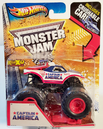 Captain America Monster Jam Hot Wheels Wiki Fandom