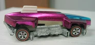 What-4 in Magenta with a crumbling base