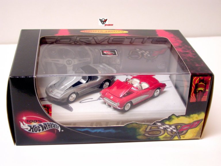 50th Anniversary of Corvette 2-Car Sets | Hot Wheels Wiki | Fandom