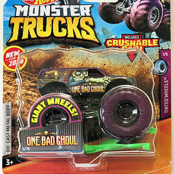  Hot Wheels Monster Trucks, Transporter and Racetrack