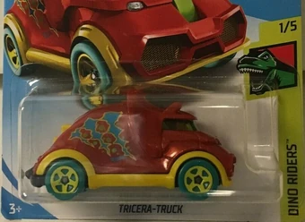 hot wheels tricera truck
