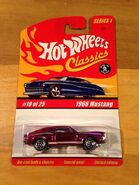 Pink 68 Mustang, Hot Wheels Classic