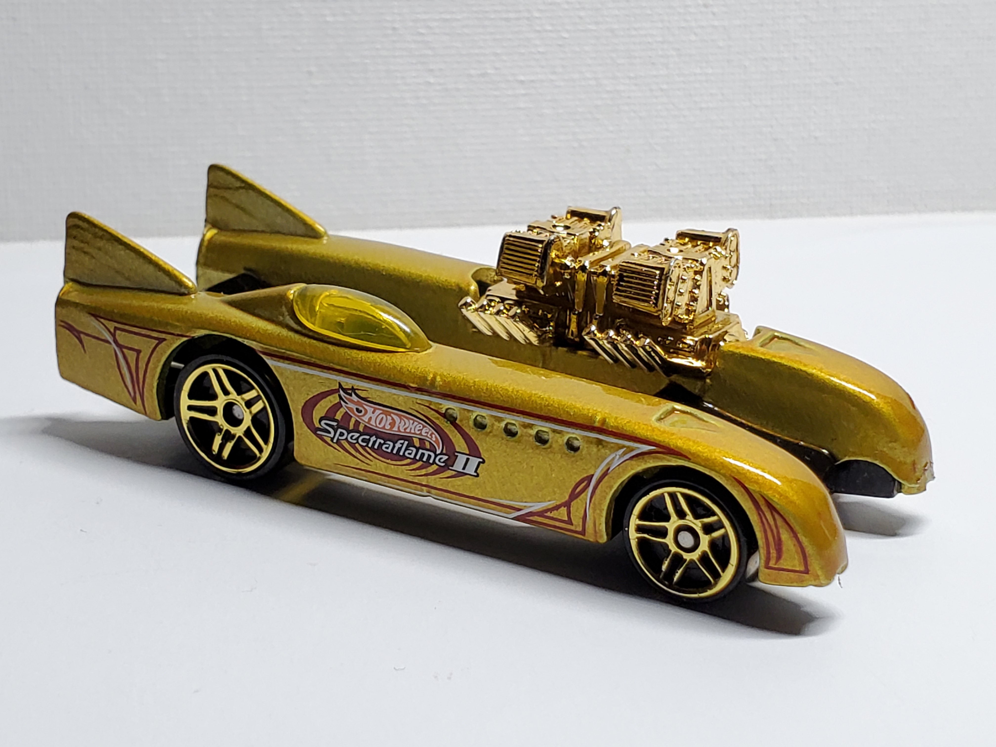 2003 Hot Wheels #106 Spectraflame II 2/5 DOUBLE VISION Gold