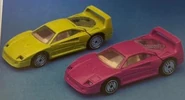 Two Prototypes found in the 1991 Mattel catalog for the Turbo Tube Raceway set. Cars where replaced with Porsche 930