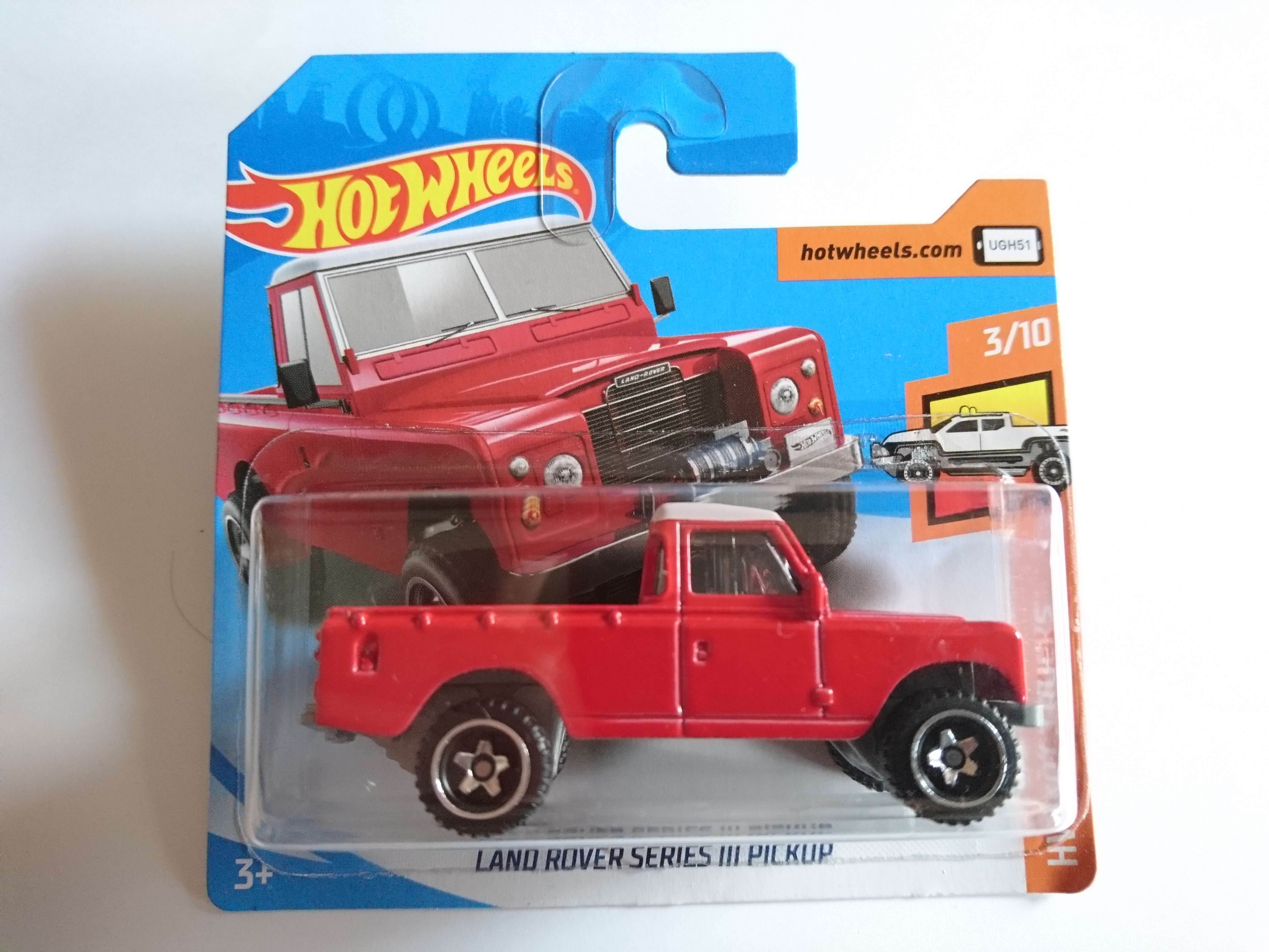 Details about   Land Rover Series III Pickup #111 Red 2019 Hot Wheels
