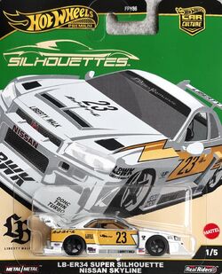 LB-ER34 Super Silhouette Nissan Skyline | Hot Wheels Wiki LB-ER34 Super Silhouette Nissan Skyline | Hot Wheels Wiki