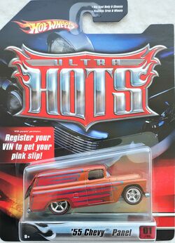 Amazon.com: Hot Wheels Pop Culture 55 Chevy Panel : Toys & Games
