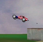 Enforcer in Hot Wheels: Crash! (Note: it is shown without its weapons and has a different paint job)