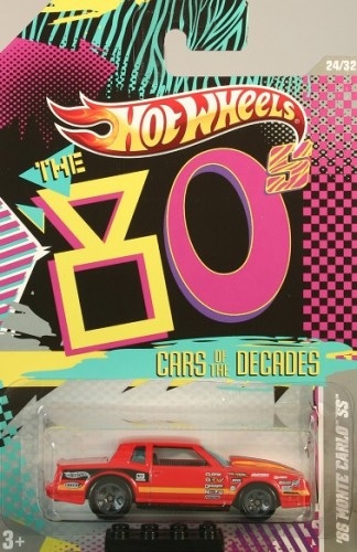 2015 Hot Wheels '86 MONTE CARLO SS #230∞Kmart Exclusive Amazon Green∞ Case F 