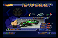 24/7 as a playable car in Hot Wheels World Race