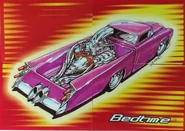 Artwork on the 2005 Panini Mega Race sticker album.