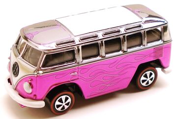 Hot wheels on sale pink vw bus
