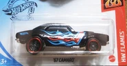 67 Camaro Black Blue&Red Flames Kroger Exclusive