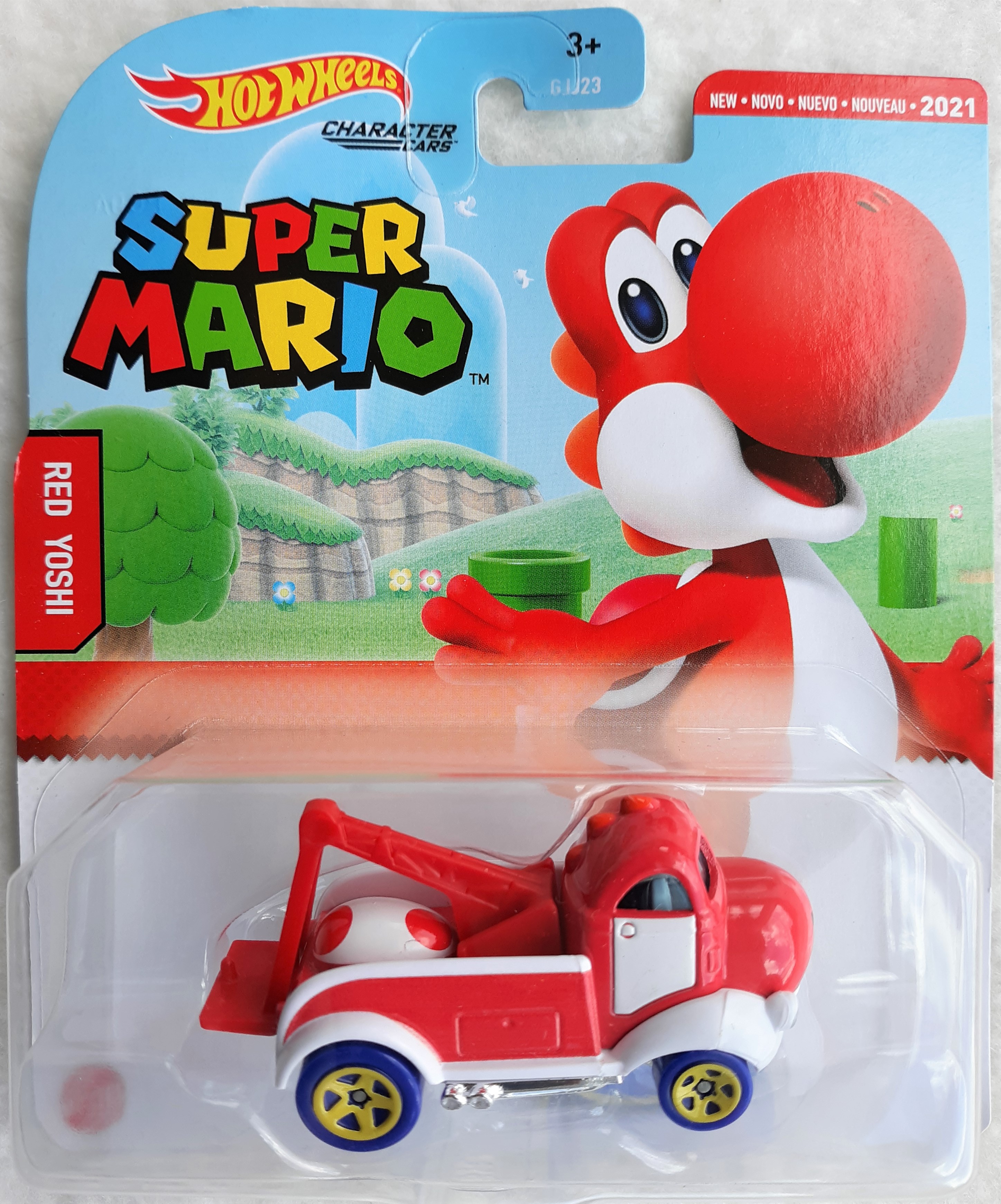 Super Mario Hot Wheels Character Cars Mario