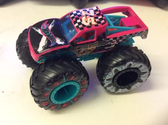 hot wheels pink monster truck