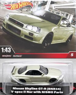 Nissan Skyline GT-R (BNR34) V·spec II Nür | Hot Wheels Wiki