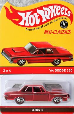 Rare Hot Wheels Collector Edition '64 Dodge 330 Hood Opens