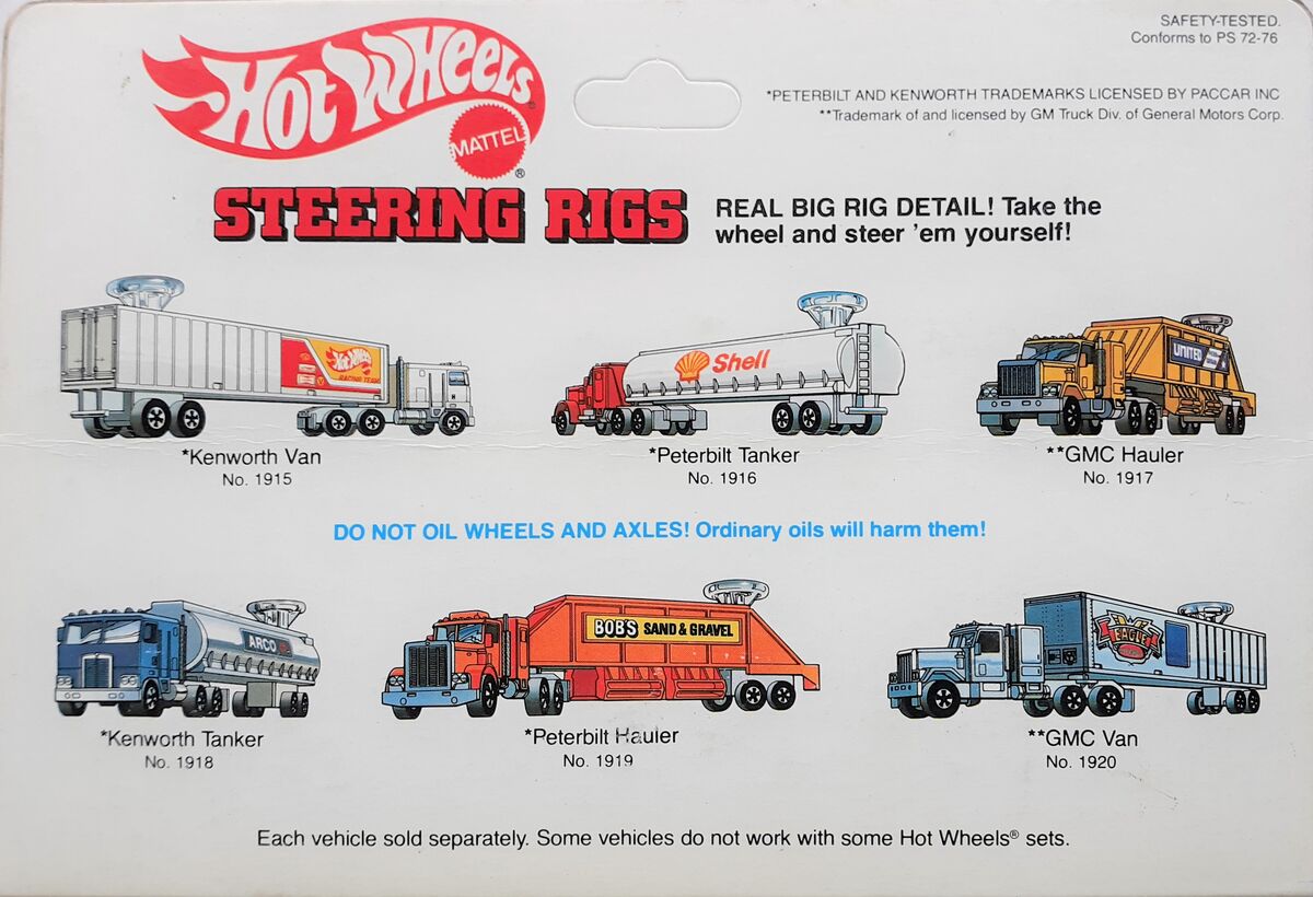 Hot wheels steering rigs deals