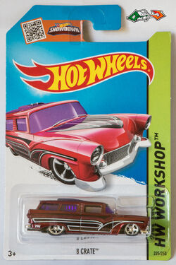 Carrinho Hot Wheels ORA SQUAD: 8 CRATE (RNAAK) - Toyshow Tudo de