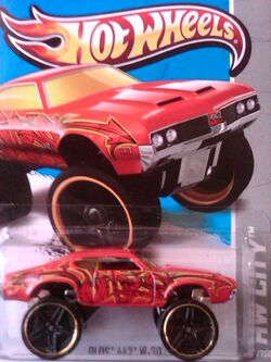 Hot Wheels Macchinine Rare Olds 442 W30 HDH09 Mattel Collezione 3/5