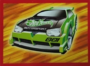 Artwork on Panini's Mega Race 2005 sticker album.