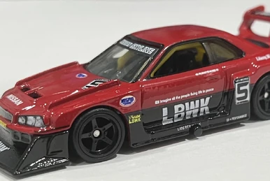ポストホビーアイドロンLB-ER34SuperSilhouetteSKYLINE アイドロン 1/18 LB-ER34 スーパーシルエット ニッサン