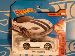 1992 Hot Wheels Dodge Viper RT/10 Red Gold Rims #13585-0710 in