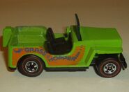 1975 Grass Hopper Green Plastic Black HK o-2