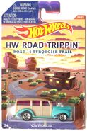 2016 HOT WHEELS HW ROAD TRIPPIN 20 21 ROAD 14 TURQUOISE TRAIL 40 S WOODIE DFL53