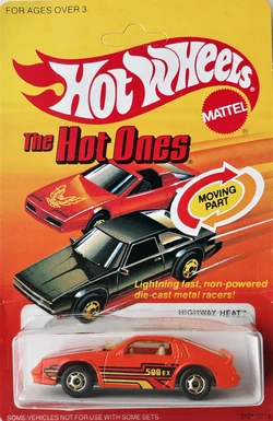 Hot Wheels - Chauffage Turbo - Voiture Miniature - Neuve