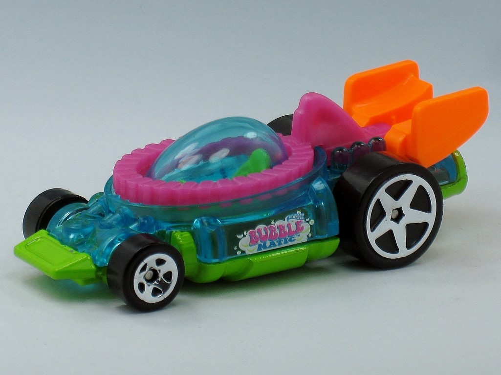 Hot Wheels Bubble Matic 2 in 1 Tool Car With Bubble Wand Attachment By Mattel 