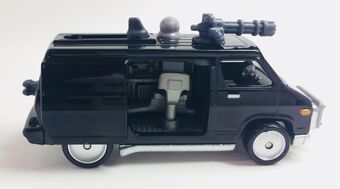 hot wheels punisher van