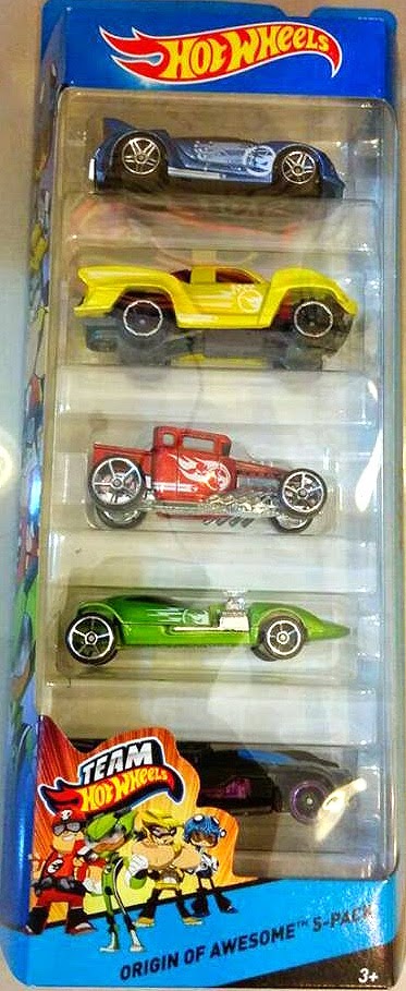 Team hot wheels origin sales of awesome 5 pack