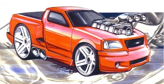 ford lightning hot wheels